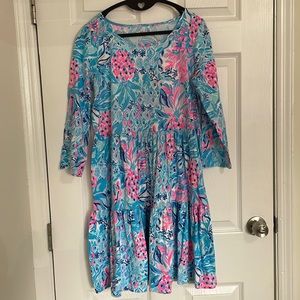 Lilly Pulitzer Geanna Dress in Party Princess